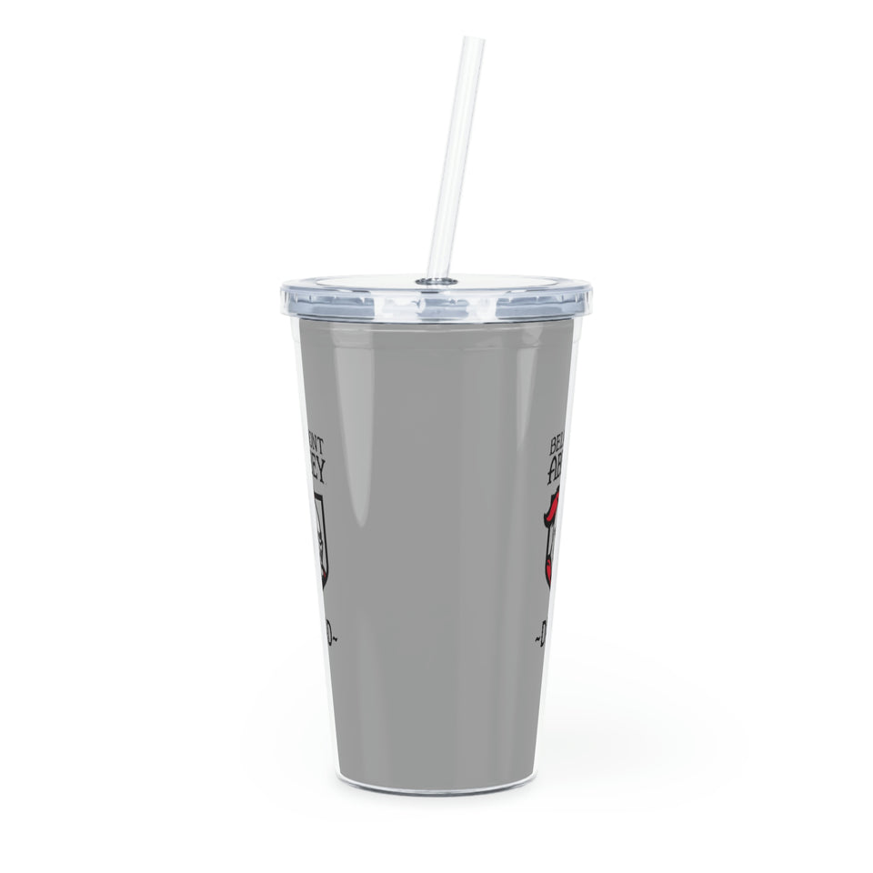 Belmont Abbey Dad Plastic Tumbler with Straw