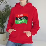 I Am Black History Unisex Heavy Blend™ Hooded Sweatshirt