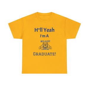 H*ll Yeah! NCAT Senior Unisex Heavy Cotton Tee