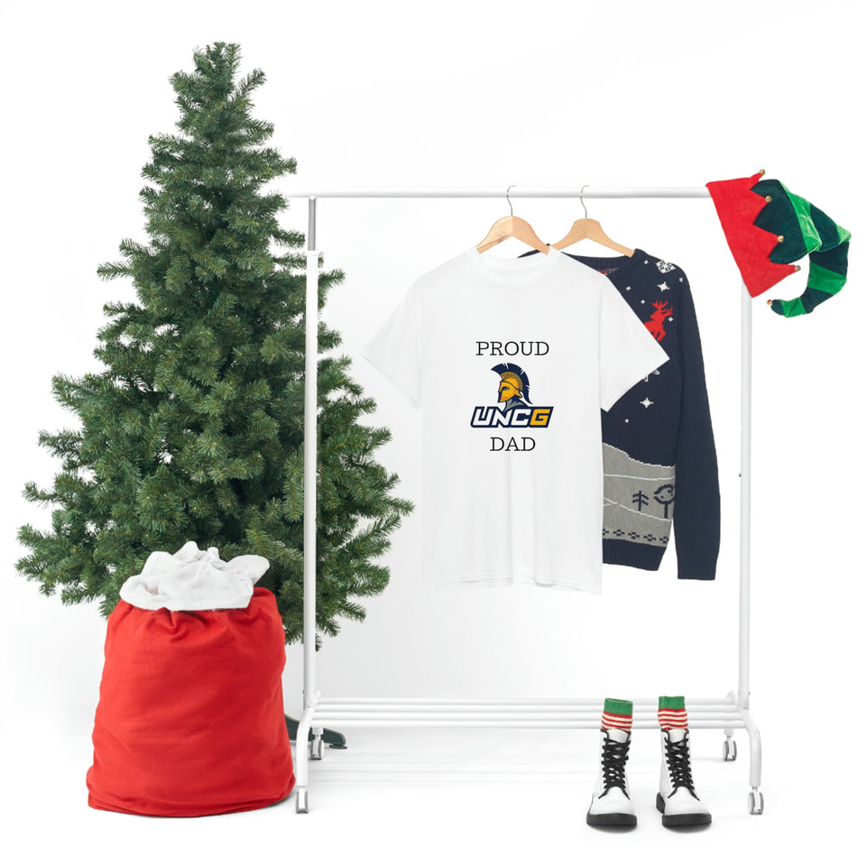 Proud UNCG Dad Cotton Tee