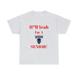 H*ll Yeah! Howard Bison Senior Unisex Heavy Cotton Tee