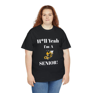 H*ll Yeah! Georgia Tech Senior Unisex Heavy Cotton Tee