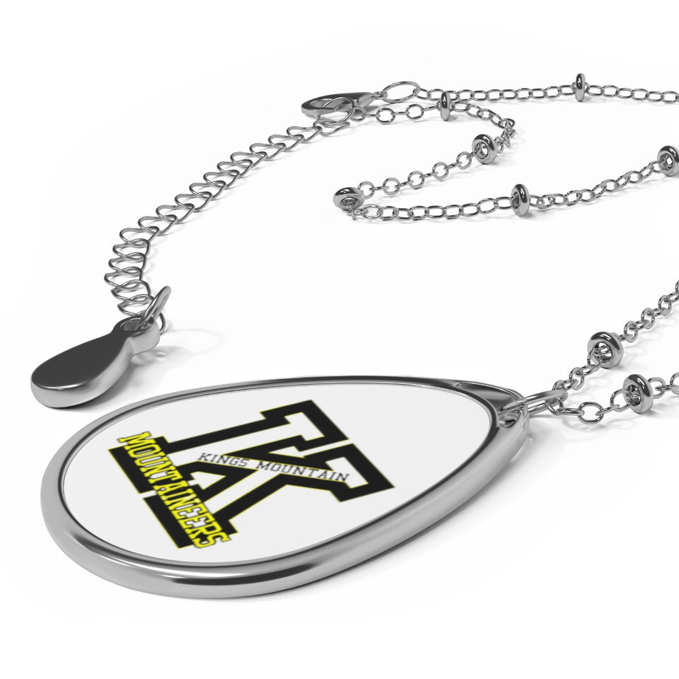 Kings Mountain High School Oval Necklace