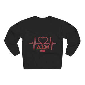 Delta Heartbeat Unisex Crew Neck Sweatshirt
