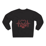 Delta Heartbeat Unisex Crew Neck Sweatshirt