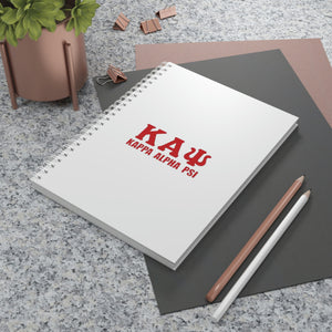 Kappa Alpha Psi Spiral Notebook
