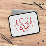 Delta Heartbeat Laptop Sleeve