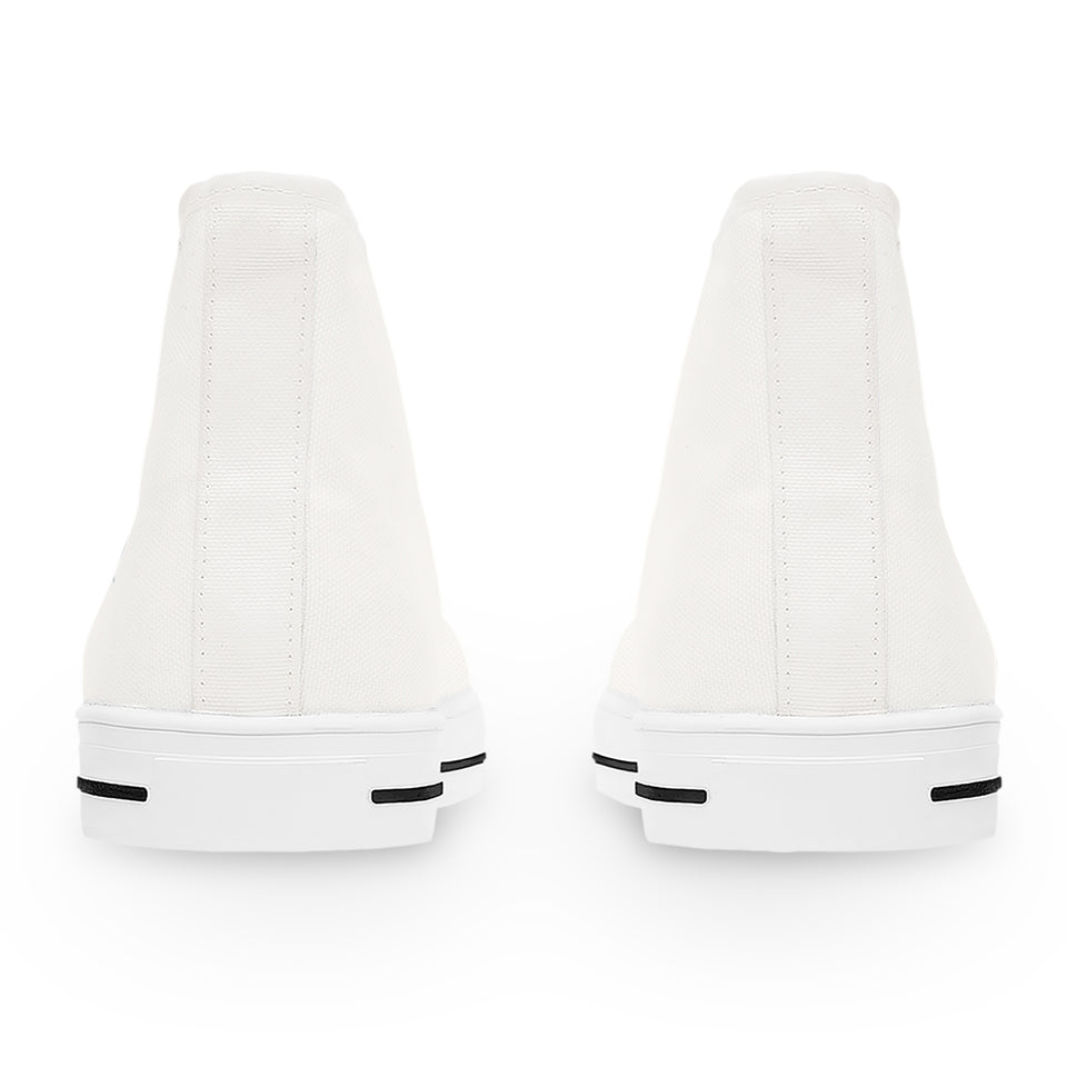 Zeta Phi Beta Women's High Top Sneakers