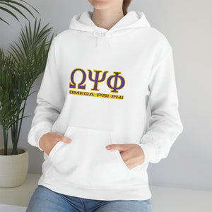 Omega Psi Phi Unisex Heavy Blend™ Hooded Sweatshirt