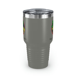 Black Barbers Matter Ringneck Tumbler, 30oz