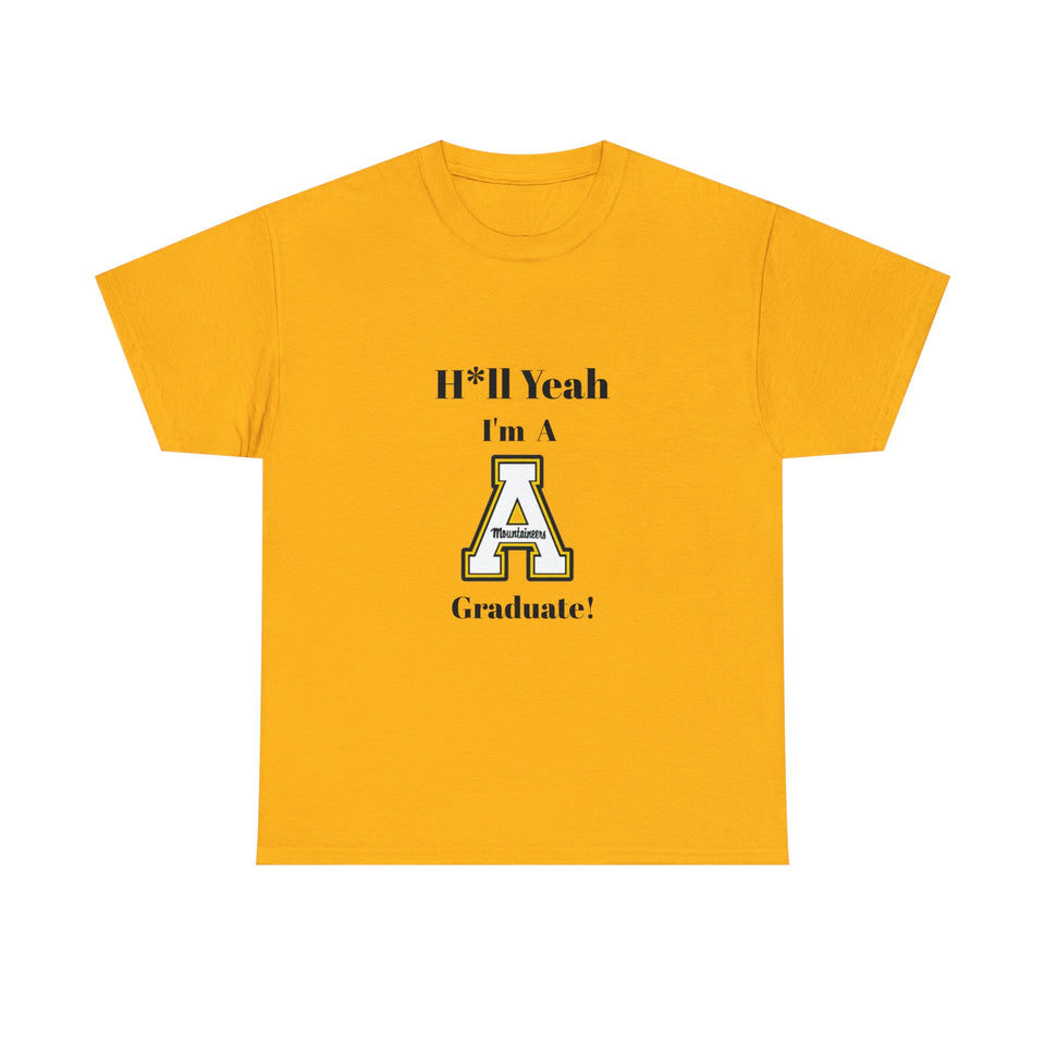 H*ll Yeah! App State Unisex Heavy Cotton Tee