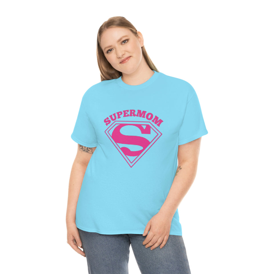 Super Mom Unisex Heavy Cotton Tee