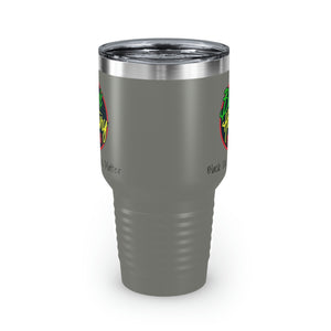 Black Electricians Matter Ringneck Tumbler, 30oz