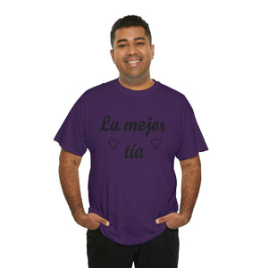 Best Tia Spanish Unisex Heavy Cotton Tee