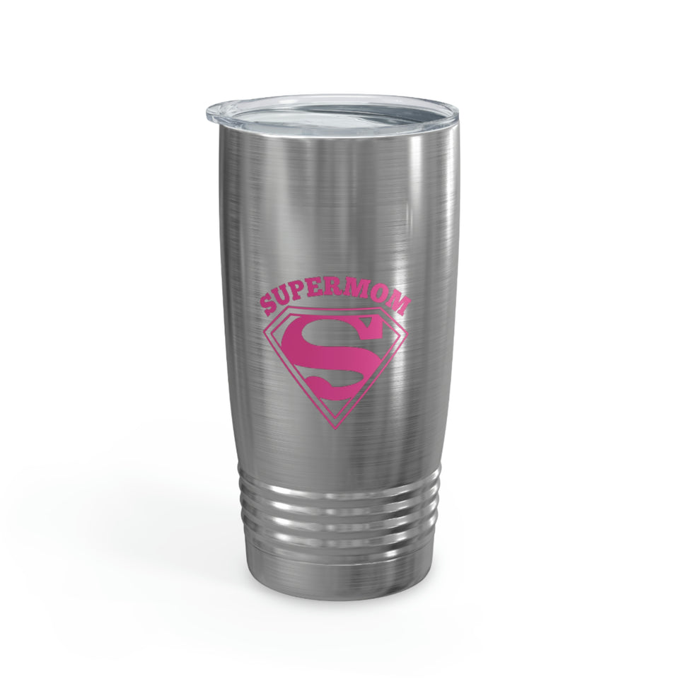 Super Mom Ringneck Tumbler, 20oz