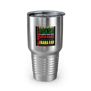 Celebrating Black History Month Ringneck Tumbler, 30oz