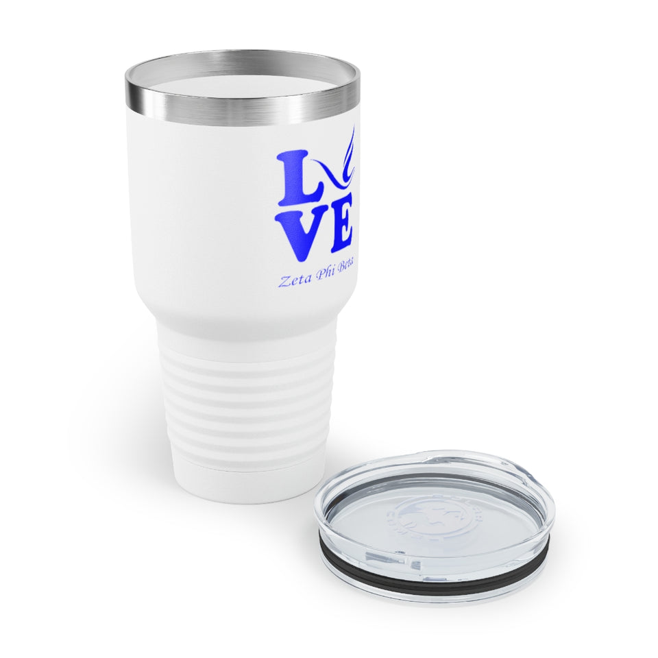 Zeta Phi Beta Love Ringneck Tumbler, 30oz