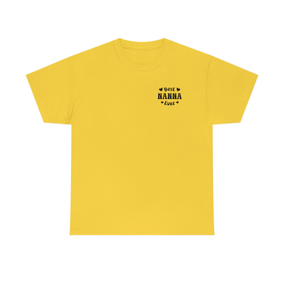 Best Nanna Ever Unisex Heavy Cotton Tee