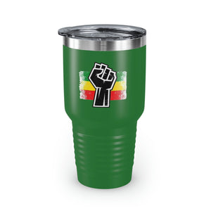 Black Fist Ringneck Tumbler, 30oz