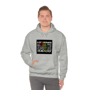 I Celebrate Unisex Heavy Blend™ Hooded Sweatshirt