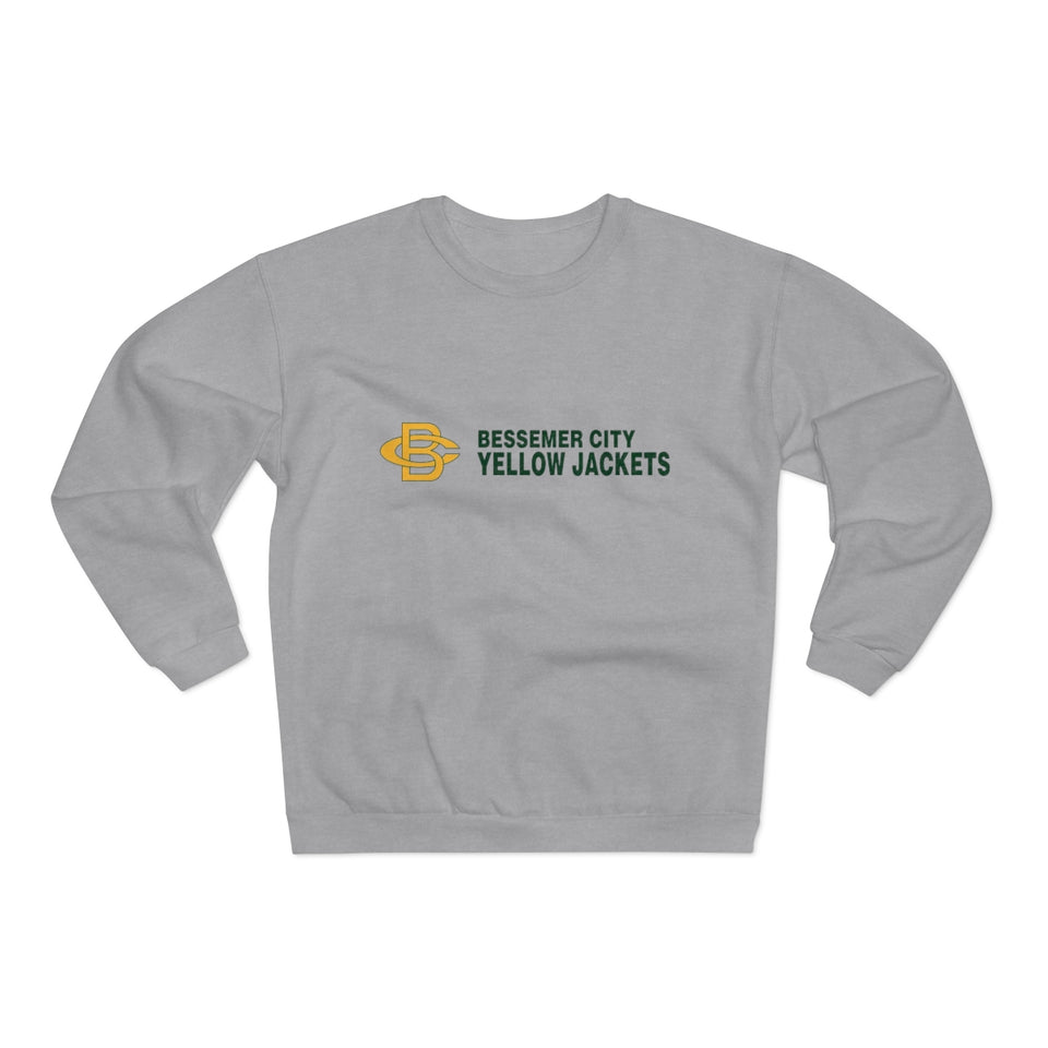 Bessemer City Yellow Jackets Unisex Crew Neck Sweatshirt