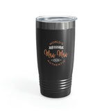 Worlds Best Maw Maw Ringneck Tumbler, 20oz