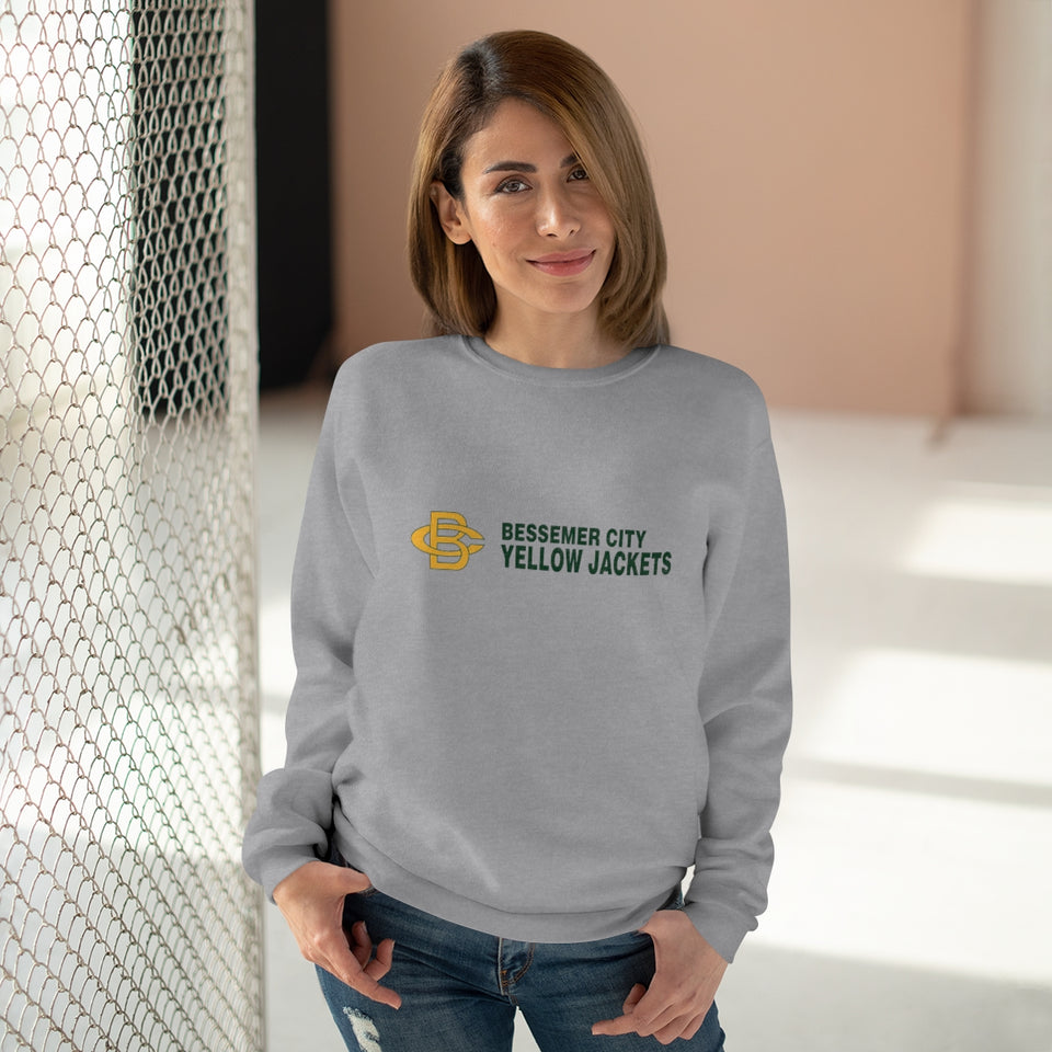 Bessemer City Yellow Jackets Unisex Crew Neck Sweatshirt