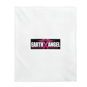 Earth Angel Velveteen Plush Blanket
