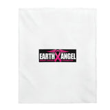 Earth Angel Velveteen Plush Blanket