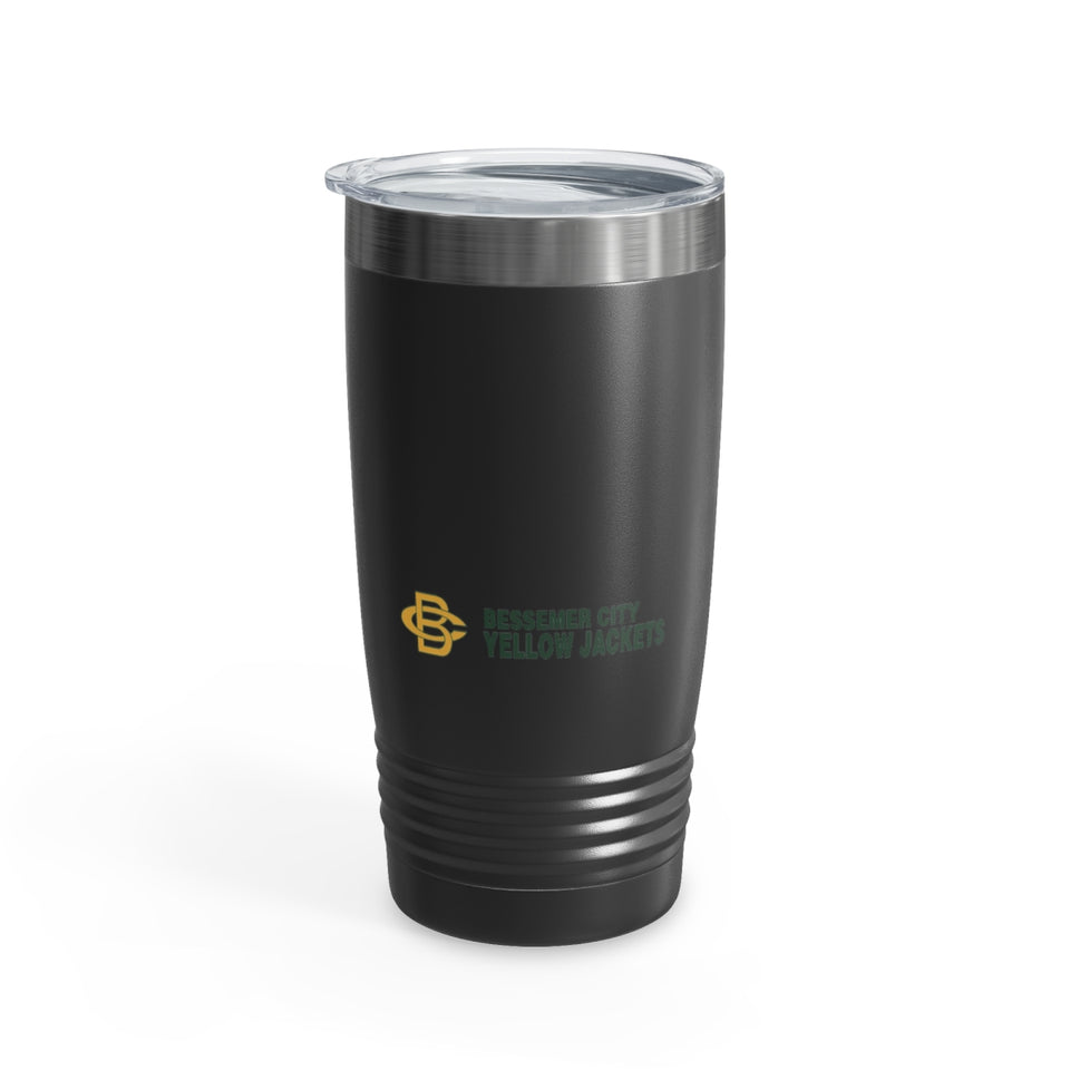Bessemer City Yellow Jackets Ringneck Tumbler, 20oz