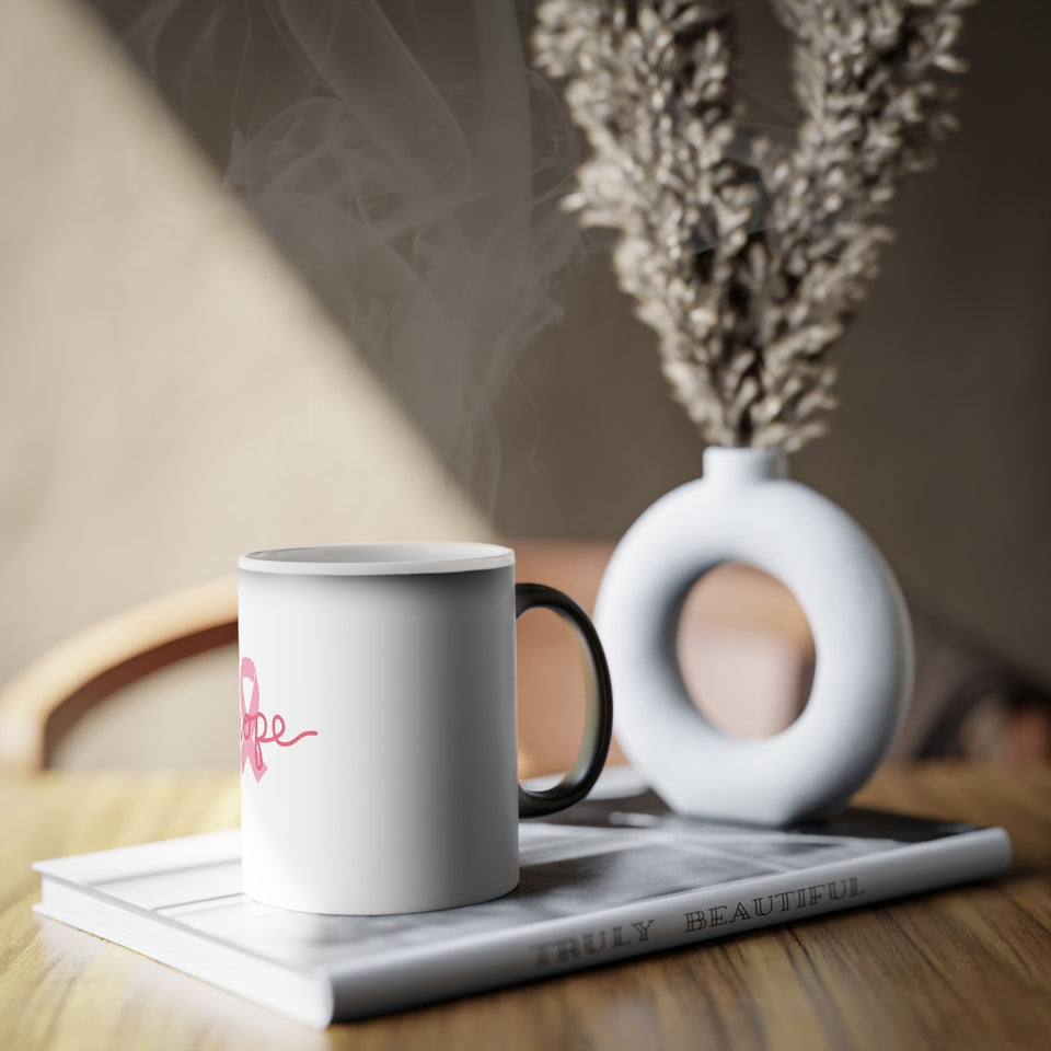 Breast Cancer Awareness HOPE Magic Mug, 11oz