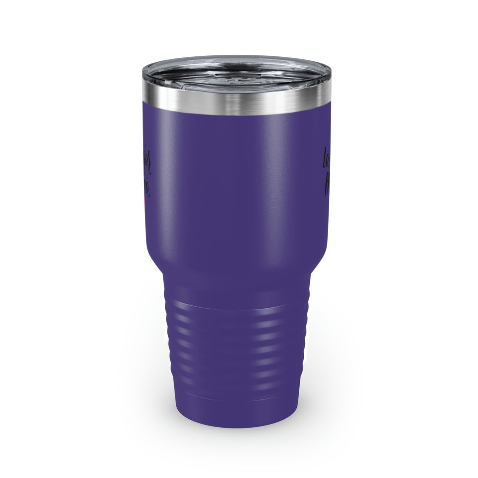 The Best Mom Ringneck Tumbler, 30oz