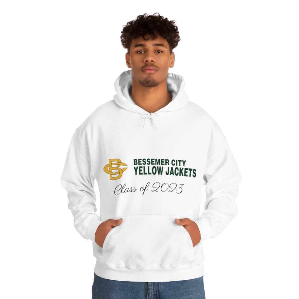 Bessemer City Yellow Jackets Class of 2023 Unisex Heavy Blend™ Hooded Sweatshirt