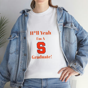 H*ll Yeah! Syracuse University Unisex Heavy Cotton Tee