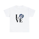 LOVE UNC Unisex Heavy Cotton Tee