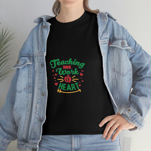 Work of Heart Cotton Tee