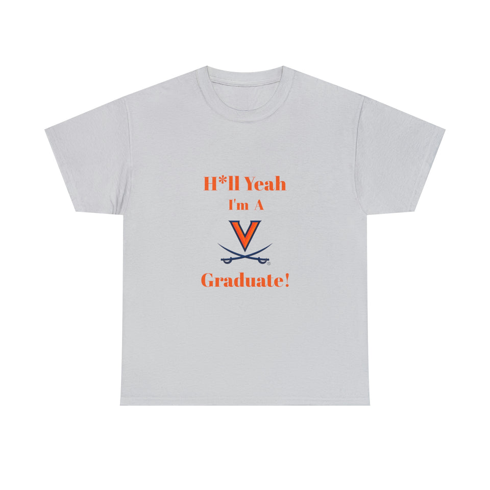 H*ll Yeah University of Virginia Unisex Heavy Cotton Tee