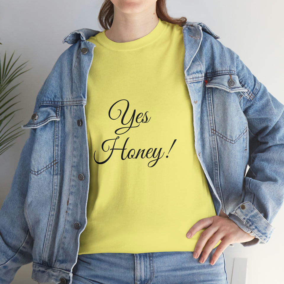 Yes Honey Unisex Heavy Cotton Tee