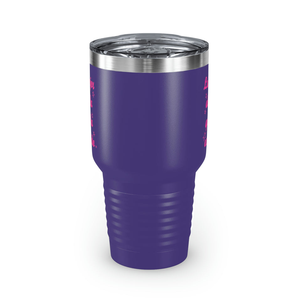 Best Grandma Ever Spanish Ringneck Tumbler, 30oz