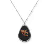 West Charlotte HS Oval Necklace