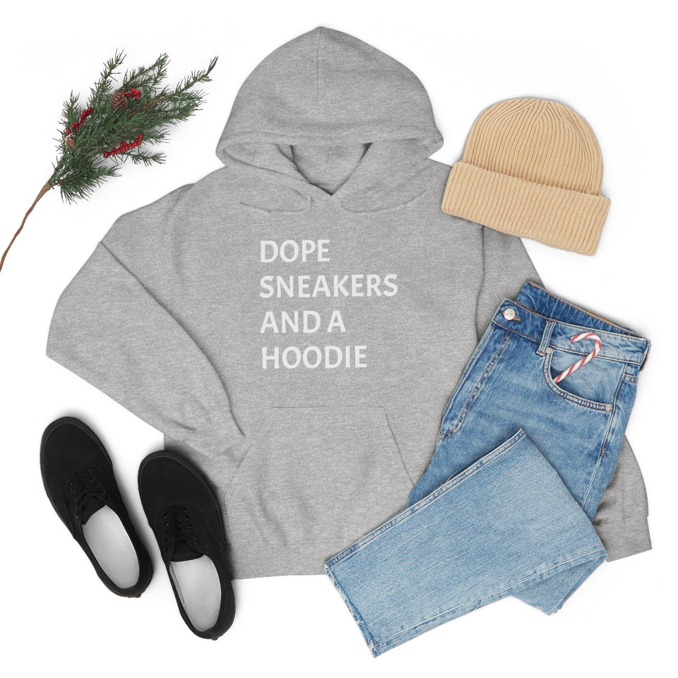 DOPE SNEAKERS AND A HOODIEUnisex Heavy Blend™ Hooded Sweatshirt