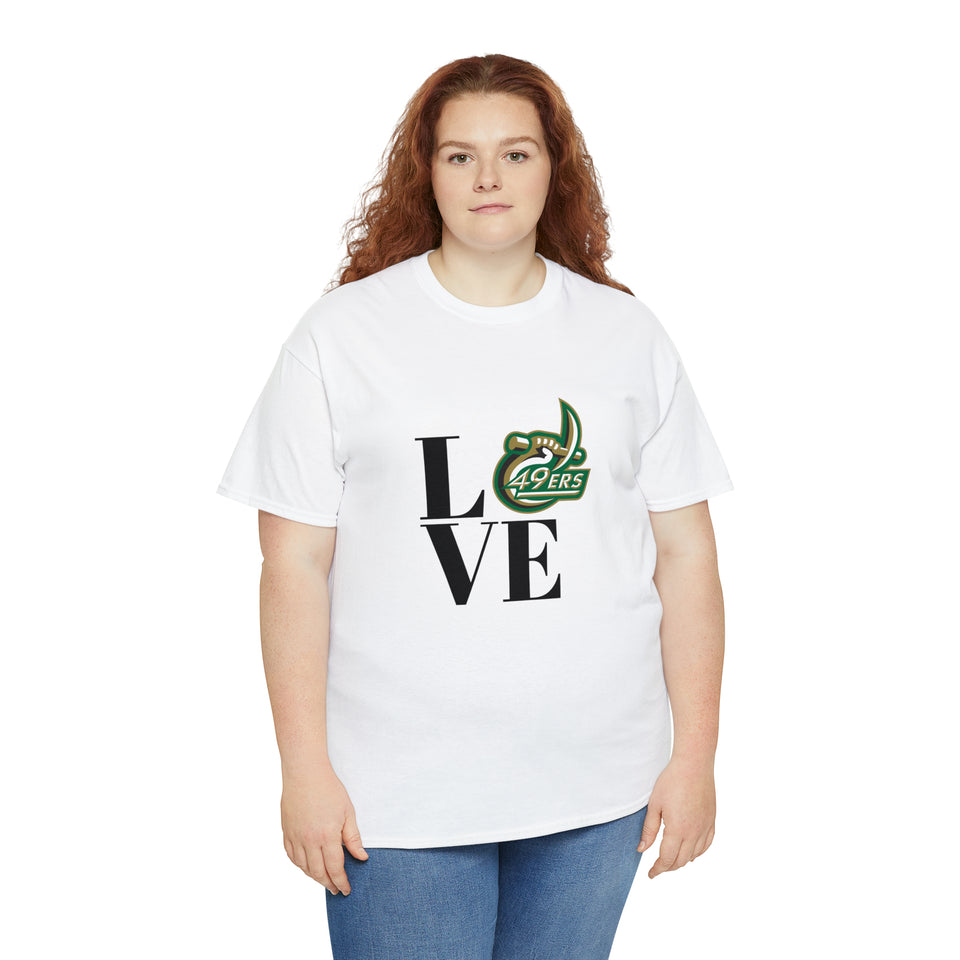 LOVE UNCC Unisex Heavy Cotton Tee