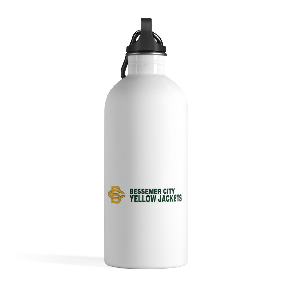 Bessemer City Yellow Jackets Stainless Steel Water Bottle
