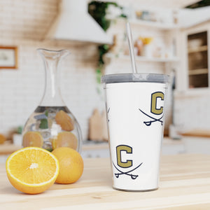 Cuthbertson Plastic Tumbler with Straw