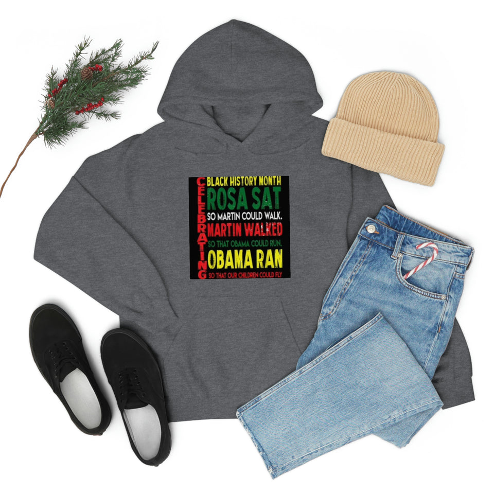 Celebrating Black History Month Unisex Heavy Blend™ Hooded Sweatshirt
