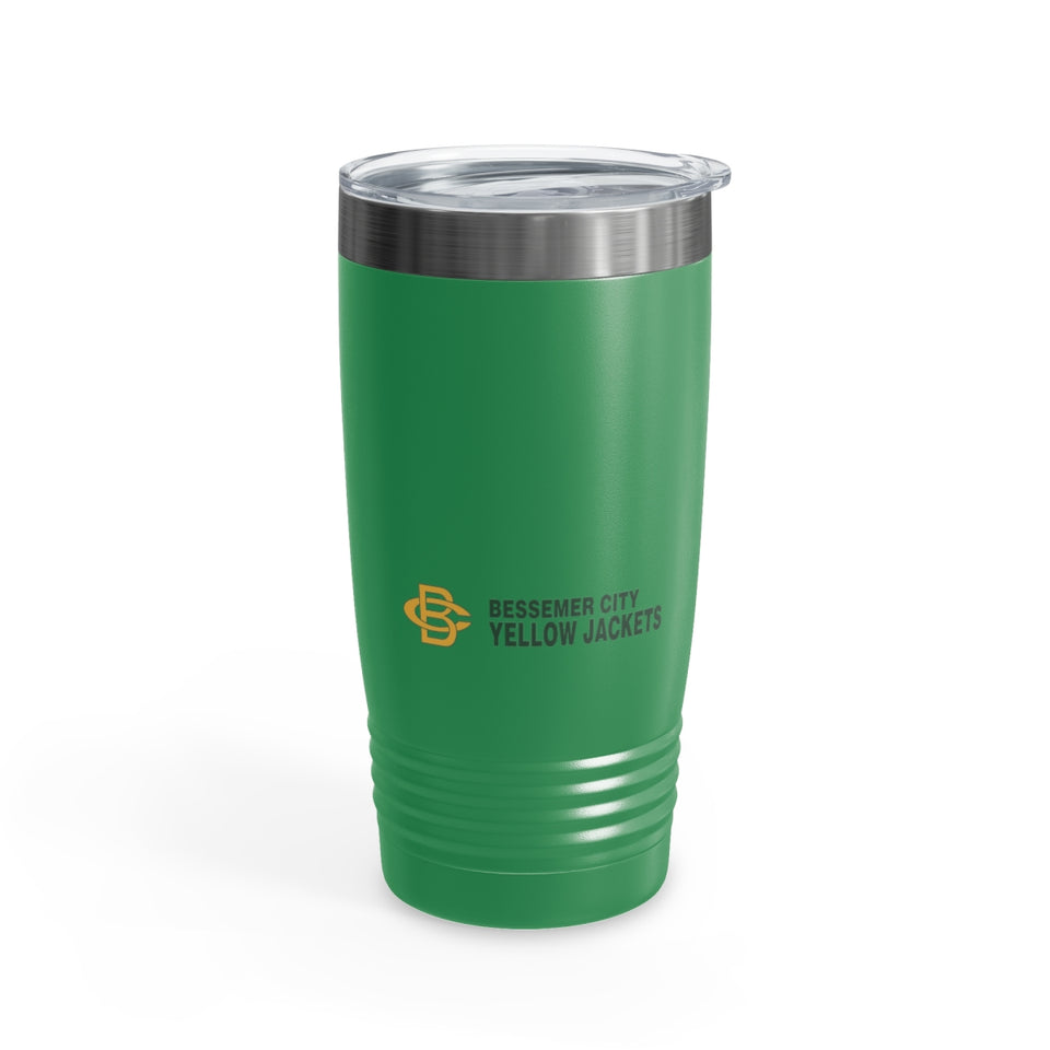 Bessemer City Yellow Jackets Ringneck Tumbler, 20oz