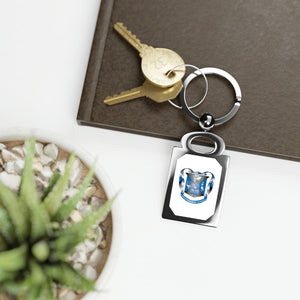 Garinger HS Rectangle Photo Keyring