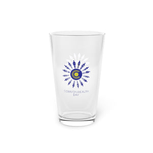 Commonwealth Pint Glass, 16oz