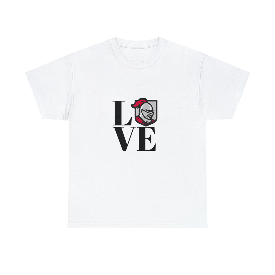 LOVE Belmont Abbey Unisex Heavy Cotton Tee