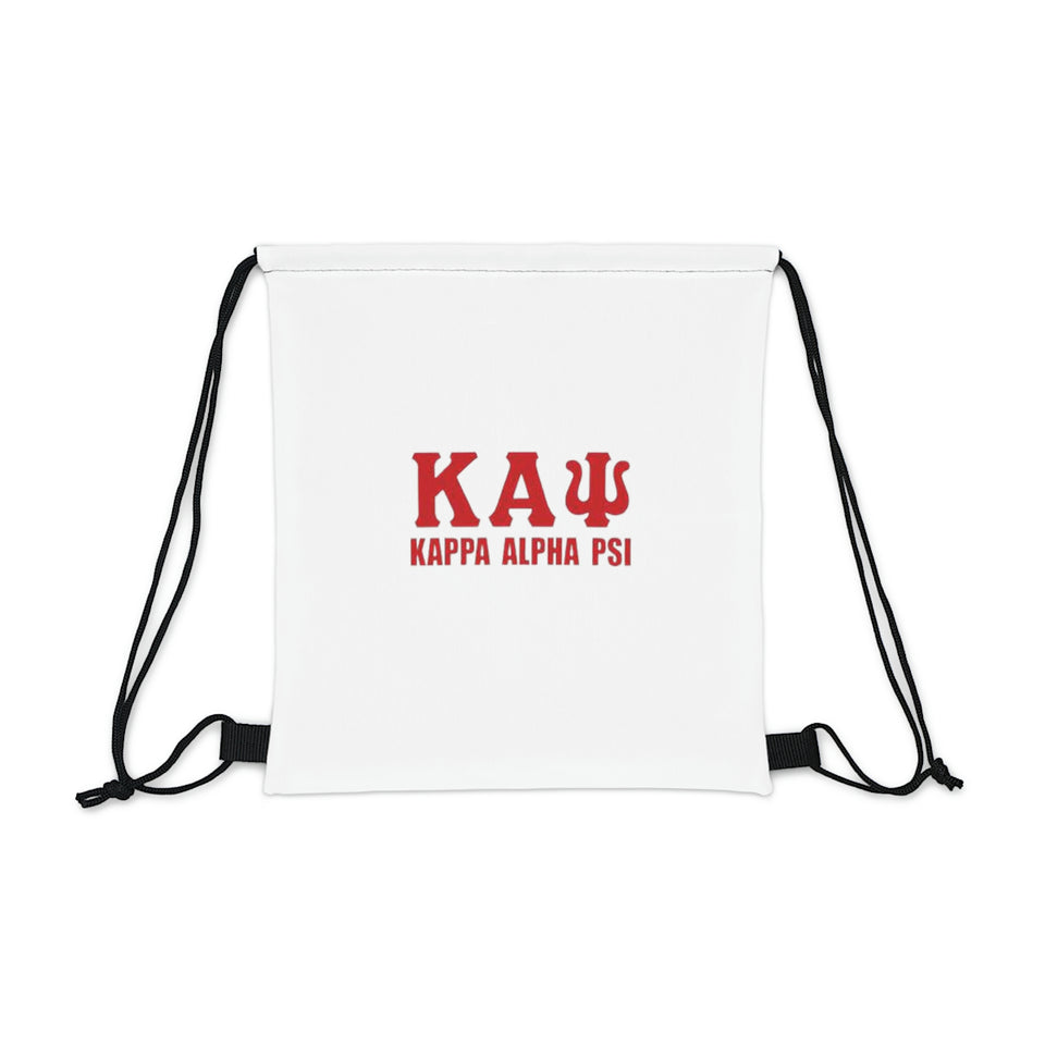 Kappa Alpha Psi Outdoor Drawstring Bag